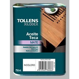 ACEITE TECA INCOLORO TOLLENS