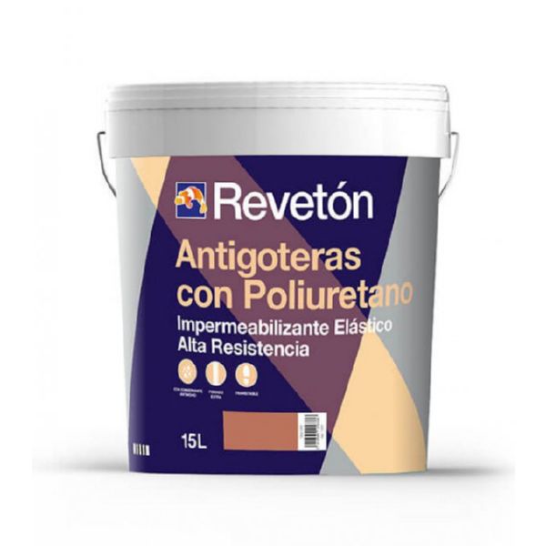 ANTIGOTERAS CON POLIURETANO ROJO 15L (1 UD)