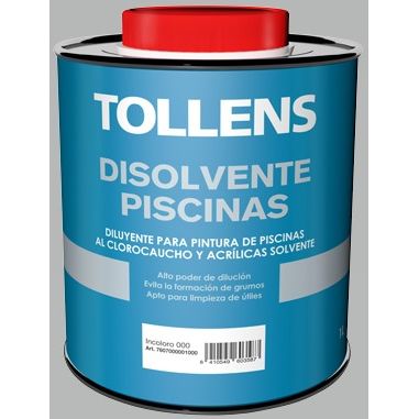 DISOLVENTE PISCINAS TOLLENS 1LT (1 UD)